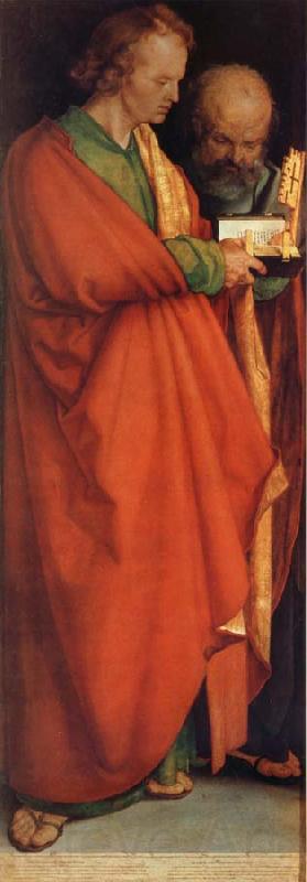 Albrecht Durer The Apostles john and Peter Spain oil painting art